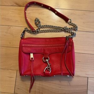 Red Rebecca Minkoff Crossbody Bag